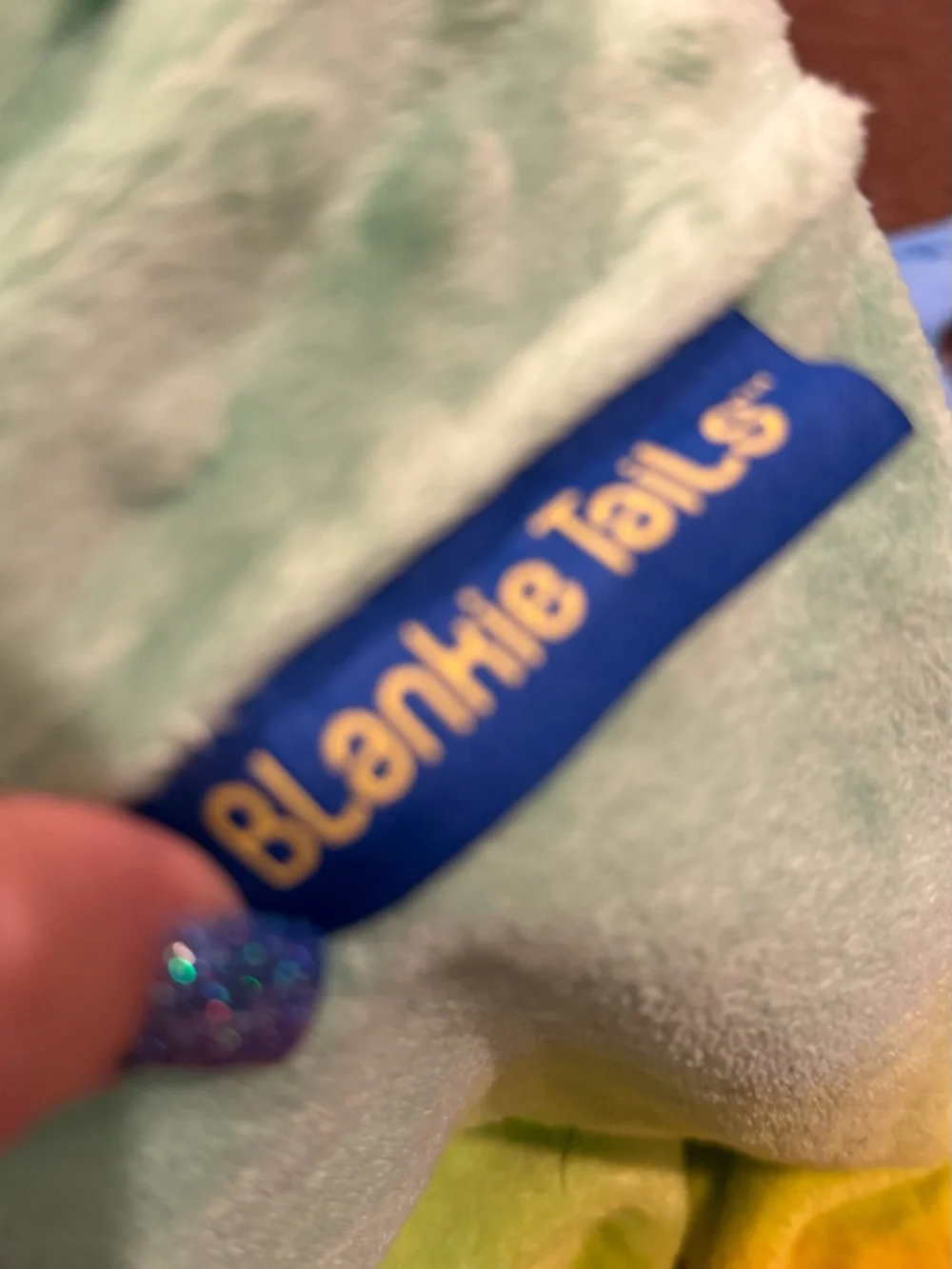 EUC Blankie Tails Kids Rainbow Mermaid Dress-Up Costume Pullover